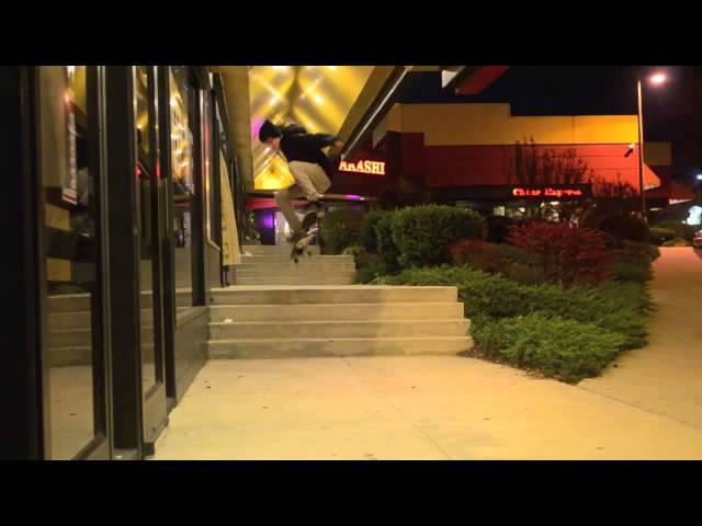 Parker switch ollie 4 stair