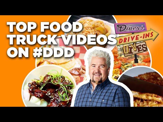 Top #DDD Food Truck Videos with Guy Fieri | Diners, Drive-Ins and Dives | Food Network