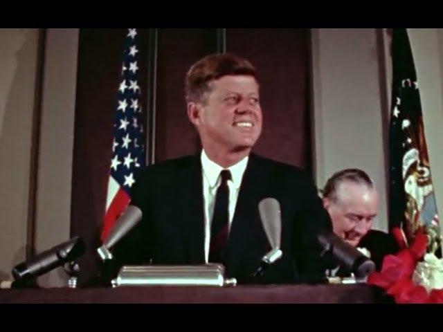 JFK'S LAST SPEECH (FROM FORT WORTH, TEXAS) (NOVEMBER 22, 1963)