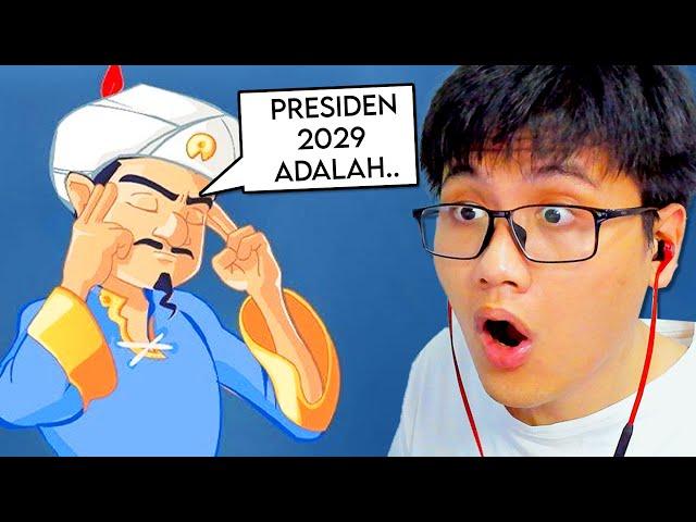 AKU TANYA AKINATOR SIAPA PRESIDEN INDONESIA DI TAHUN 2029