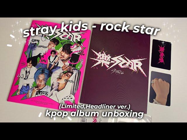 Распаковка альбома Stray Kids 樂-STAR (Limited,Headliner ver.) yes 24 pob | unboxing album Stray Kids