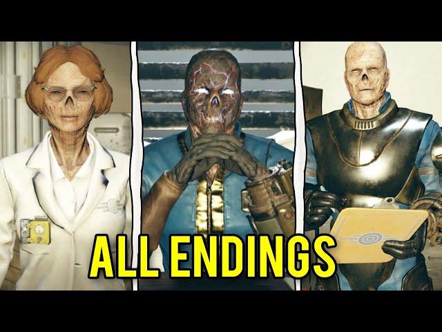 Fallout 76 - ALL SKYLINE VALLEY ENDINGS (Good Ending, Bad Ending, & True Ending)