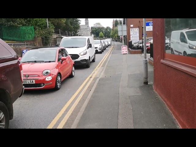 Peaceful Hednesford Town Centre walkalong