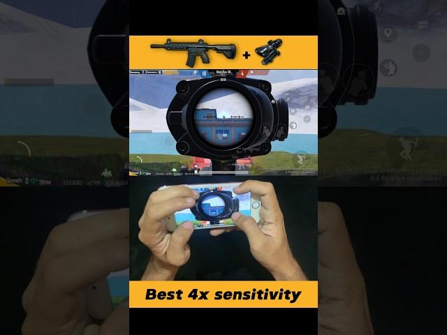4X Zero Recoil sensitivity | 4x no Recoil Spray | 4x Zero Recoil Sensitivity with Gyroscope