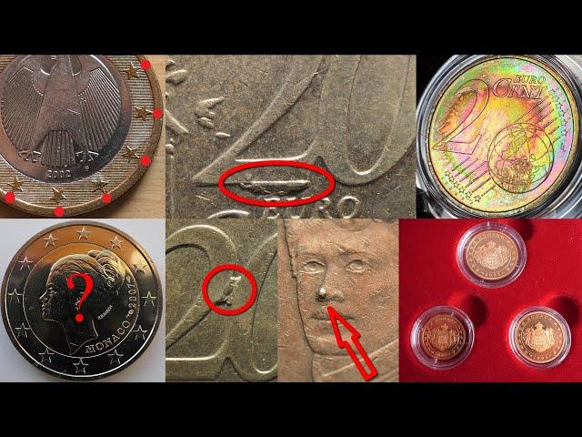 Rarities, Error coins, rotating stars - Treasures in the change - What have I already found? [GER]