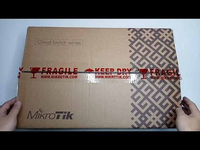 UNBOXING MikroTik CRS328-24P-4S+RM by NeXTGENiT