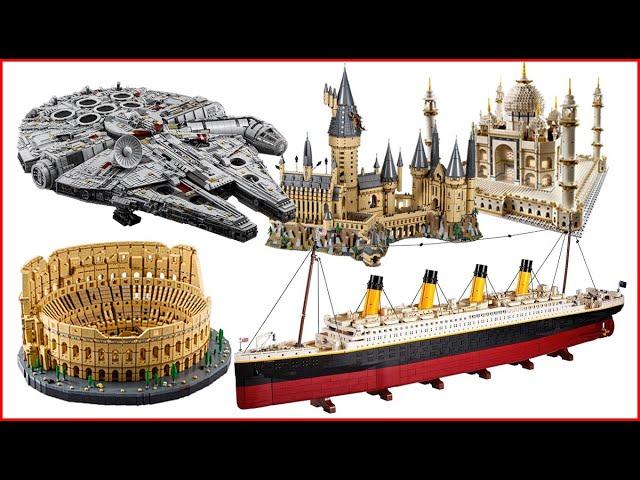 COMPILATION TOP 5 Biggest LEGO sets of All Time - Speed Build for Collectors - Titanic - Colloseum