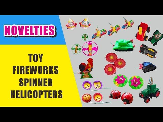 Toy Collection Novelties Spinning Helicopters Sunflower China Master Fireworks