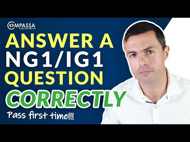 How To Answer An Example NEBOSH NG1/IG1 Question CORRECTLY (Using The P.E.E. Principle)