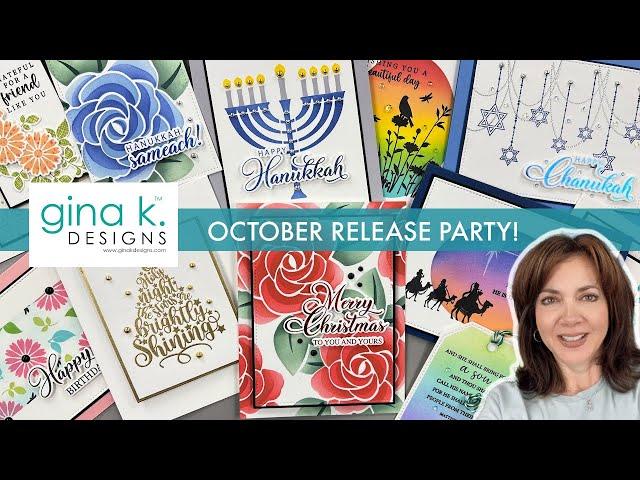 Gina K. Designs - October Release Party!