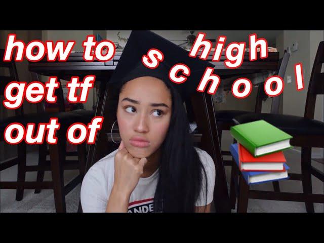 how to graduate high school EARLY...