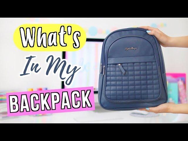 What's In My Backpack & Emergency Kit 2018 | Ellen Kelley