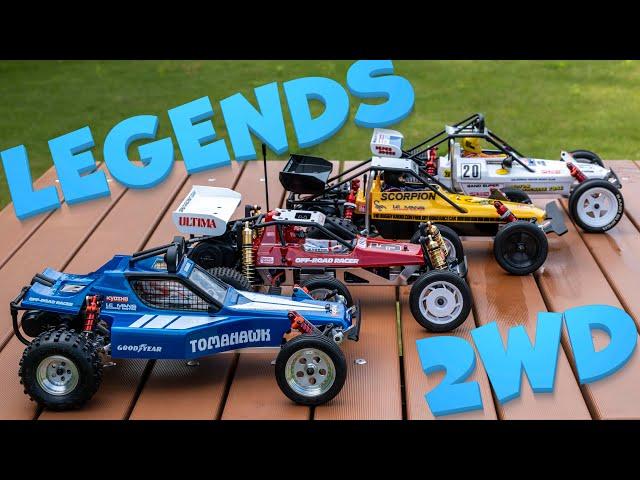 KCRC #2: Musings on the 2WD Kyosho Legendary Series Buggies. (Scorpion, Tomahawk and Ultima)