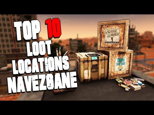 Top 10 Loot Locations in Navezgane | 7 Days to Die | Alpha 20