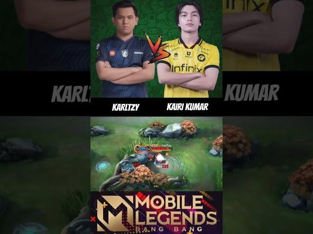 Karltzy vs Kairi kumar  (Hayabusa savage ) who is Best? #karltzy #kairi #mlbb #shrots