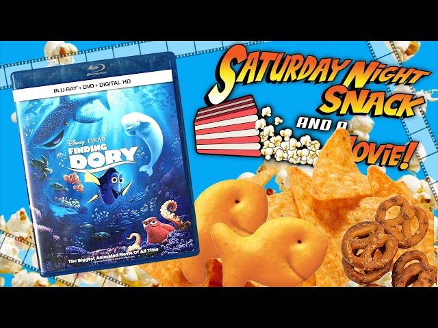 FINDING DORY with FISH AND CHIPS! Saturday Night Snack and a Movie