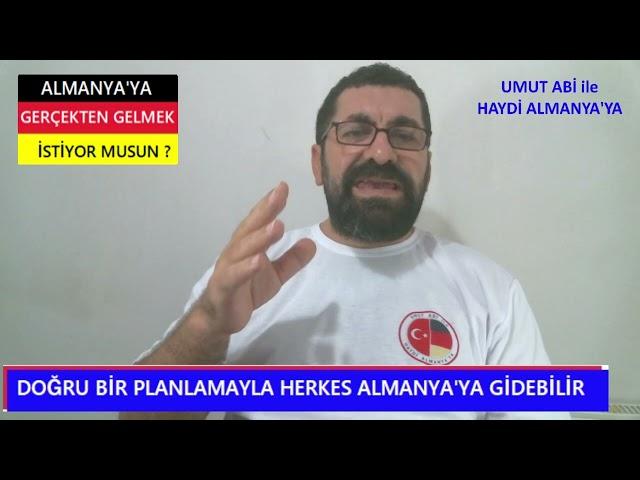 Almanya'ya Gerçekten Gitmek İstiyor musun ? Doğru Bir Planlamayla Herkes Gidebilir | Almanyada iş