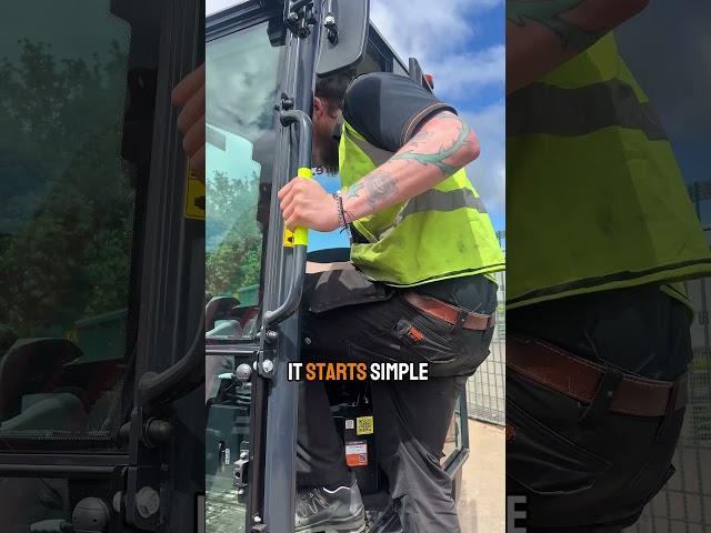 STOP risking downtime when hooking up your breaker. Do it like this  #whchire #excavator
