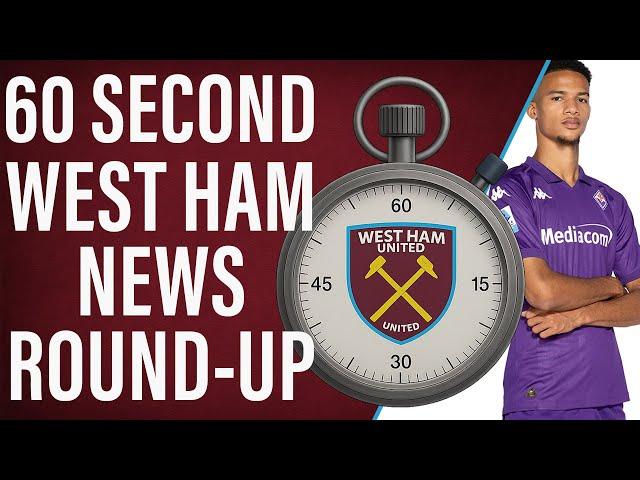 West Ham News & Transfers in 60 Seconds: £8.5m BID IN? West Ham Chase Giant Midfielder | Paquetá
