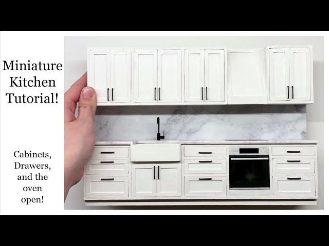 Miniature Kitchen Tutorial