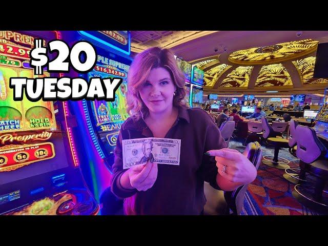 How Long Will $20 Last in Triple Pop Slots in Las Vegas?!