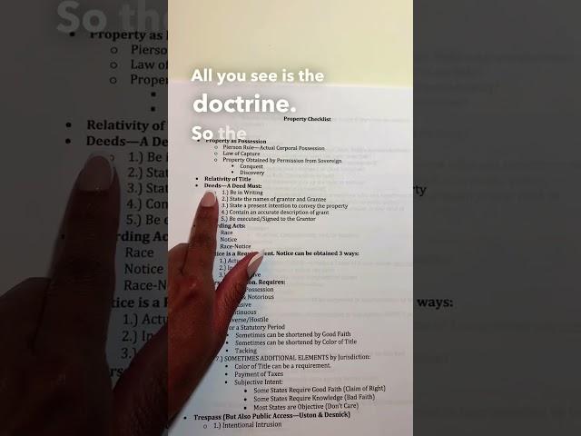The Law School Exam Outline #lawschool #lawschoolbound #futurelawyer #prelaw
