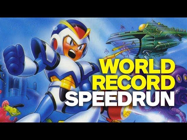 Mega Man X World Record Speedrun