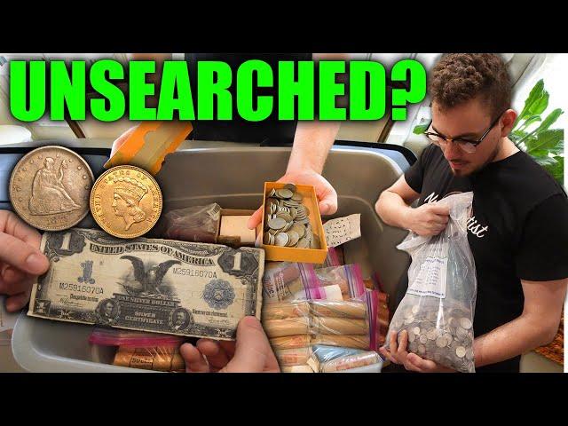 Coin Collection HIDDEN For 60 YEARS?! (And we bought it)