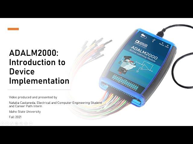 ADALM2000: Introduction to Device Implementation