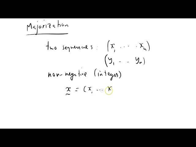 23 - Muirhead inequality part 1 majorization