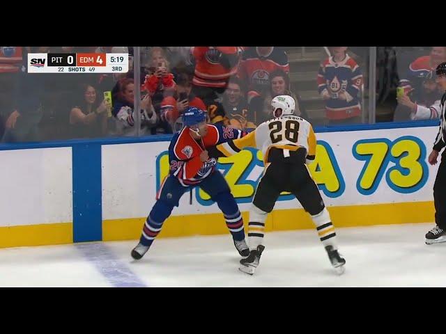 Darnell Nurse Drops The Gloves With Marcus Pettersson