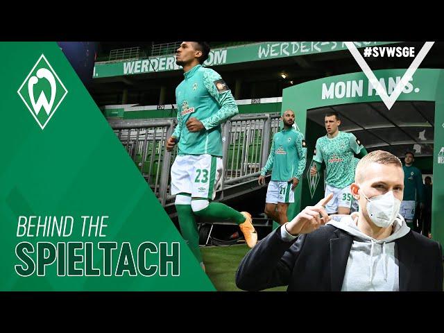 Behind the Spieltach mit Ludwig Augustinsson | SV Werder Bremen - Eintracht Frankfurt 2:1