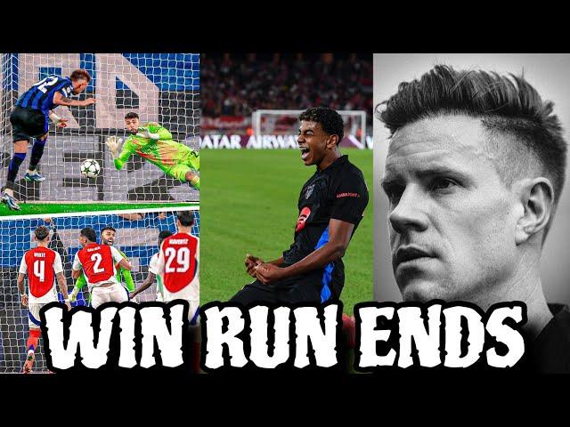 BARCELONA'S UCL FAILURE CONTINUES | DAVID RAYA SAVES ARSENAL AGAIN | RASMUS & MOUNT ARE BACK