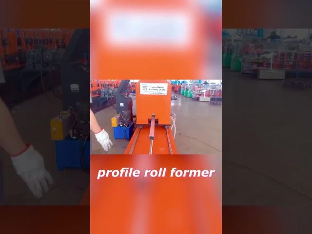 Fire Rated Fireproof Glass Curtain Wall Steel Frames Roll Forming Machine