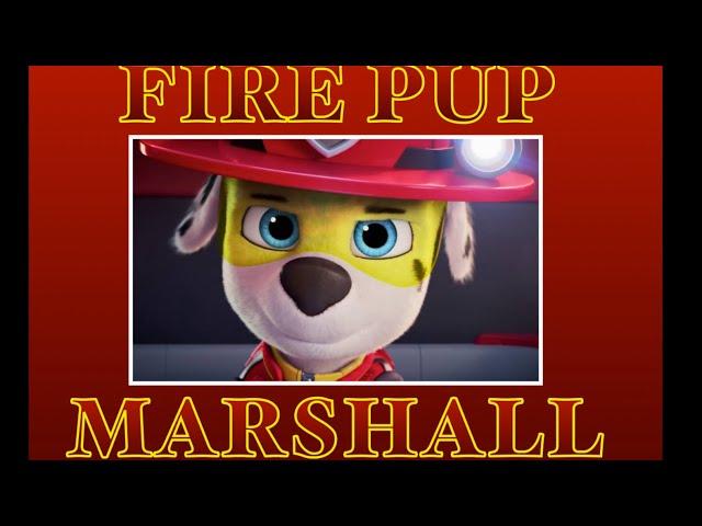 Fire pup Marshall theme