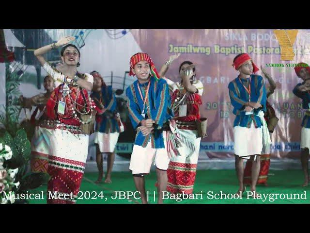 Group Dance ||Jamilwng Baptist Church || Musical Meet 2024, JBPC || Bagkami School Playground