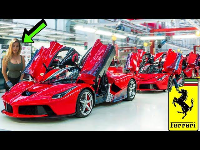 Ferrari SuperCar MEGA FACTORY2024: Production Lamborghini, BMW, Aston Martin{Manufacturing}