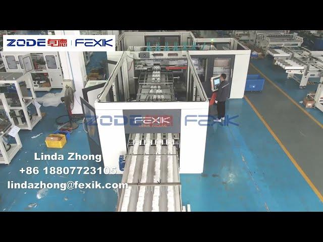 FEXIK ZODE F-T8  6 rolls toilet roll kitchen towel paper wrapper machine tissue packing machine