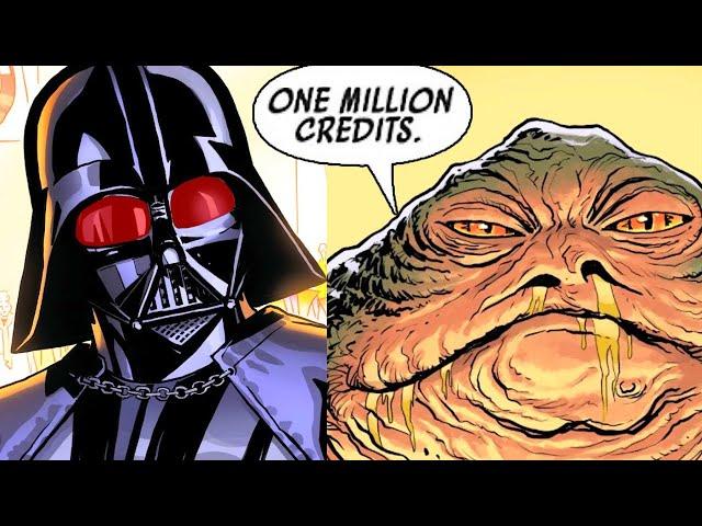 JABBA DEMANDS VADER PAY UP ONE MILLION CREDITS(CANON) - Star Wars Comics Explained