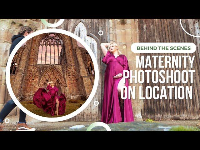 Behind the Scenes - Maternity Photography on Location