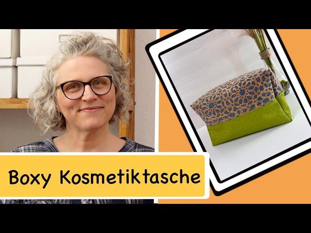 Boxy Kosmetiktasche / neue Technik / neues Modell / kostenlose Maße