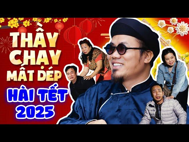 Hài Tết Mới Nhất 2025 - Thầy Chạy Mất Dép | Phim Hài Tết Vượng Râu Hay Mới Nhất 2025