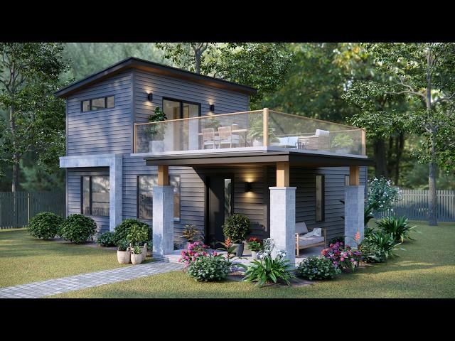 Small Modern 2-Bedroom | A Warm, Family-Centered Retreat