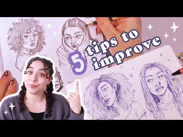 5 Tips To Improve Your Art This Year!