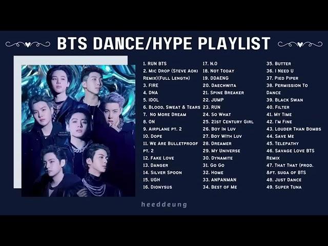 NO ADS - BTS Dance Hype Songs Playlist 2024