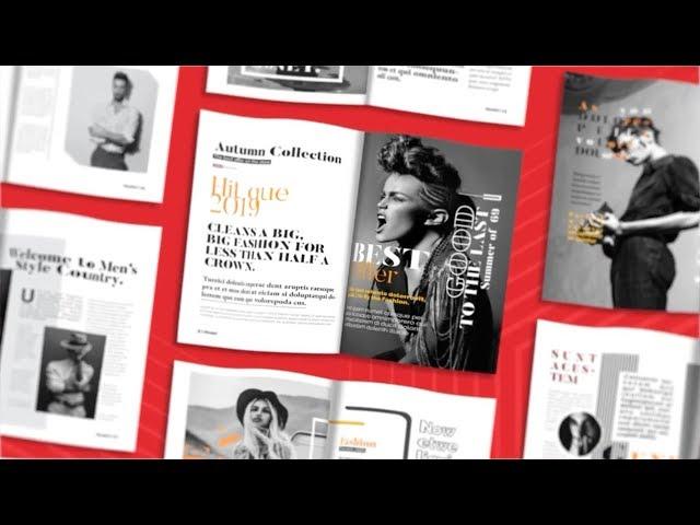 Magazine Animation Template - After Effects Template