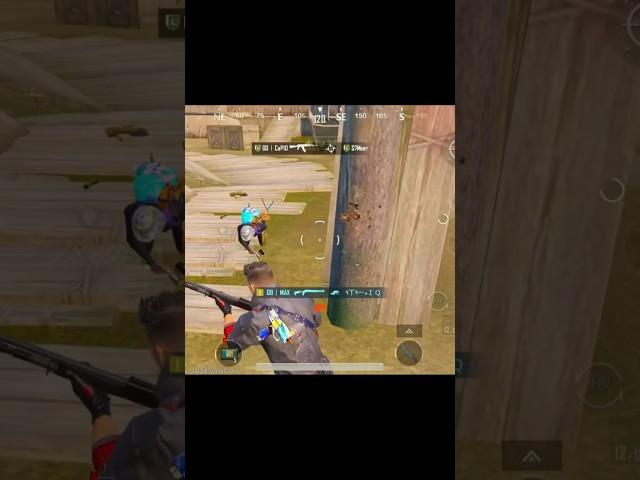 1 Vs 4 dangerous shotgun #pubgmobile #gaming