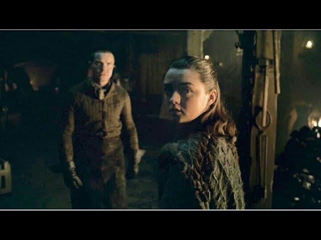 Arya reunites with Gendry and The Hound | Game of thrones 8x01