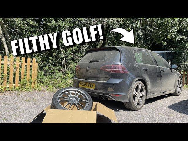 Detailing a FILTHY Golf R and Fitting Tasty Mods