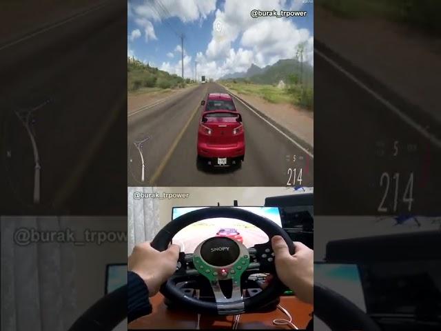 Forza Horizon 5 MY MAN YOU DRIVING GREAT TOKYO DRIFT  #shorts #drive #steeringwheel ​video11